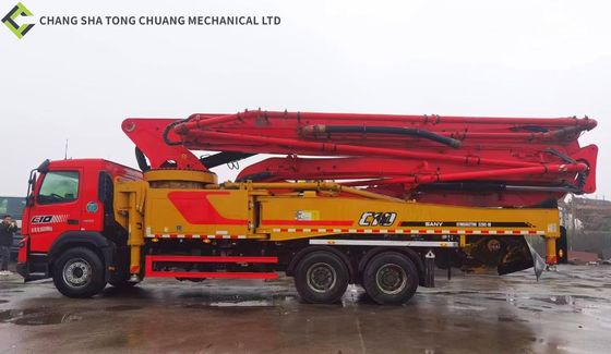 কেনা 2019 Sany Volvo C10 সিরিজ স্বয়ংক্রিয় গিয়ার Rexroth ডুয়াল মেইন অয়েল পাম্প ট্রাক 52M online manufacture