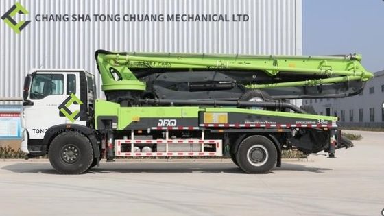 কেনা Sinotruk Howo চ্যাসিস কংক্রিট পাম্প ট্রাক 38 মিটার online manufacture