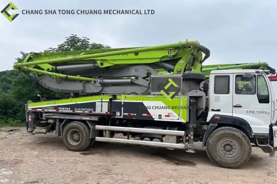 2018 সালে Zoomlion ভারী শিল্পে ব্যবহৃত কংক্রিট পাম্প ট্রাক ZLJ5230THBTE 37 মিটার