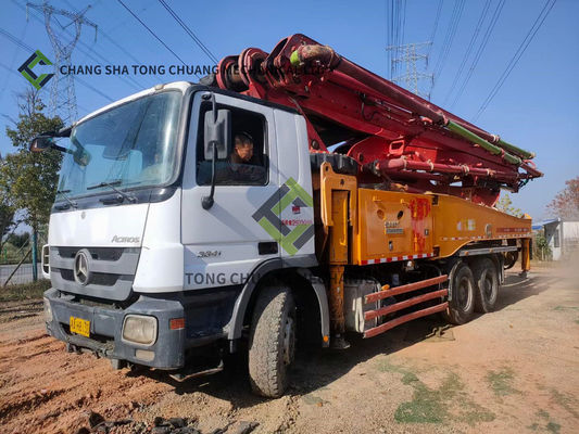 ২০১৩ মের্সেডস চ্যাসি সানি এসওয়াইএম 5330THBEB 490C-8 সেকেন্ড হ্যান্ড কংক্রিট পাম্প ট্রাক