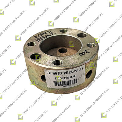 SY200 (Main Cylinder Side) Main Oil Cylinder Connecting Flange，Main Cylinder Flange，Main Cylinder Coupling Flange，Main Cylinder Fixing Flange，Main Cylinder Mounting Flange