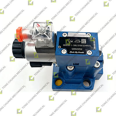 DBW20B-1-50B/3156CG24N9Z5L পাইলট চালিত সোলেনয়েড রিলিফ ভালভ, হাইড্রোলিক পাইলট সোলেনয়েড রিলিফ ভালভ, ইলেকট্রিক নিয়ন্ত্রিত পাইলট রিলিফ ভালভ, পাম্প ট্রাক পাইলট চালিত চাপ রিলিফ সোলেনয়েড ভালভ
